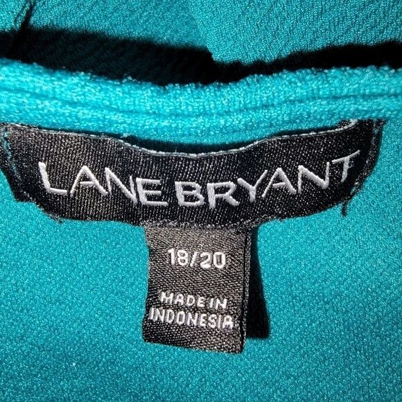 Lane Bryant sleevless peplum top 18/20 - Picture 5 of 6